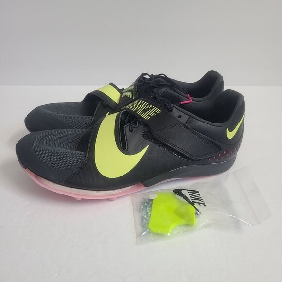 NEW Nike Air Zoom LJ Elite Track Shoes WITH SPIKES CT0079-001 Size 11.5 Black main image 6